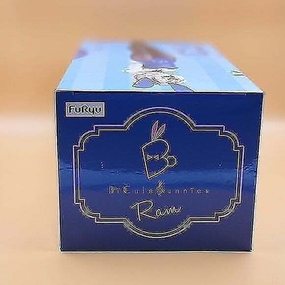 Re Zero Ram BiCute Bunnies Figure Blue ver FuRyu - Picture 5 of 5